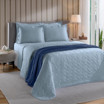 Cobreleitos Matelassados  200 fios 100% algodão