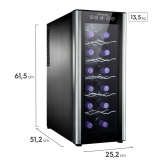 Adega de Vinhos 12 garrafas - bivolt