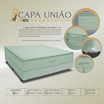 Capas de união de colchões