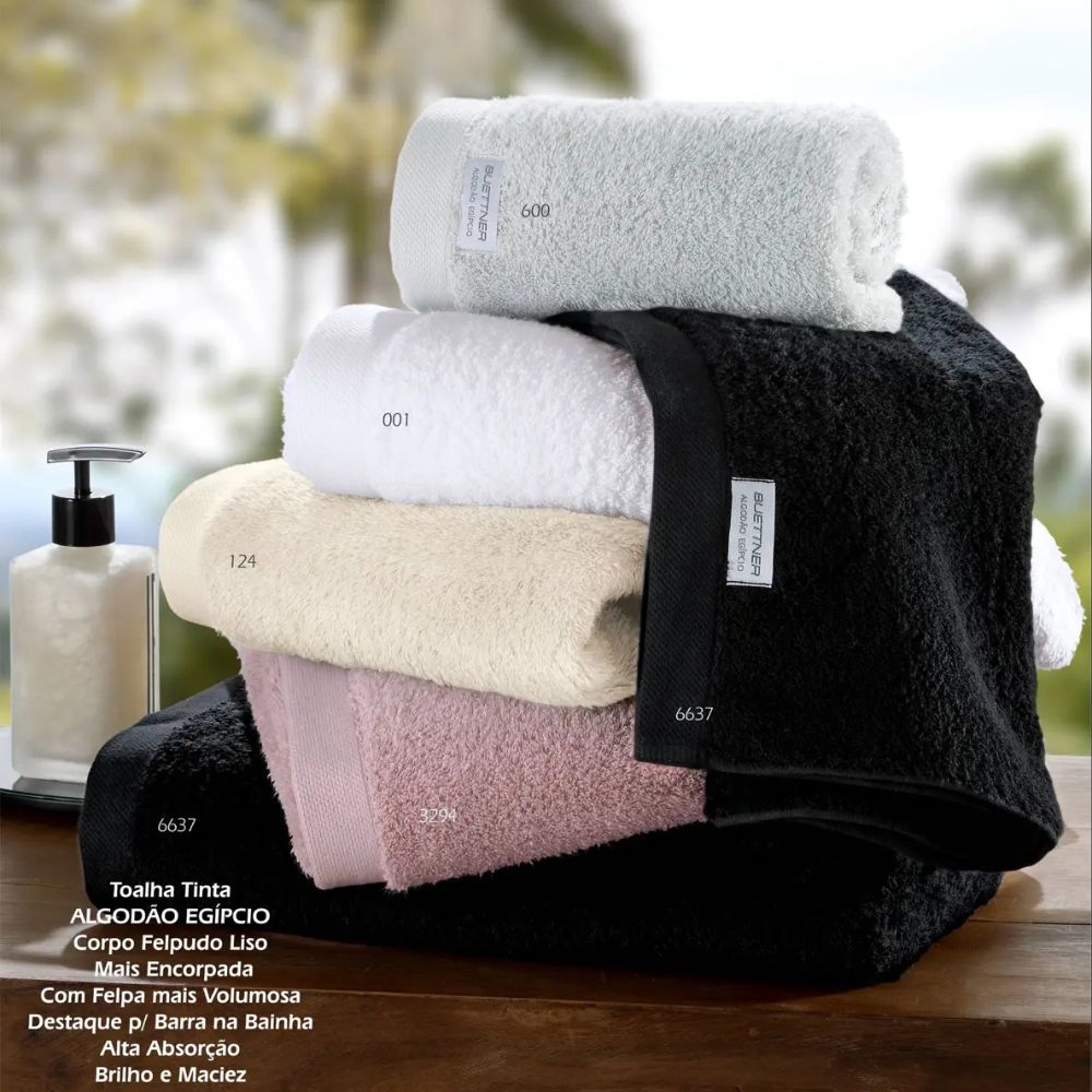 Linha de toalhas Algodão Egípicio