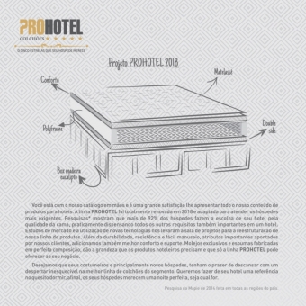 Linha de Colchões Pro Hotel Athenas