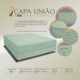 Capas de união de colchões